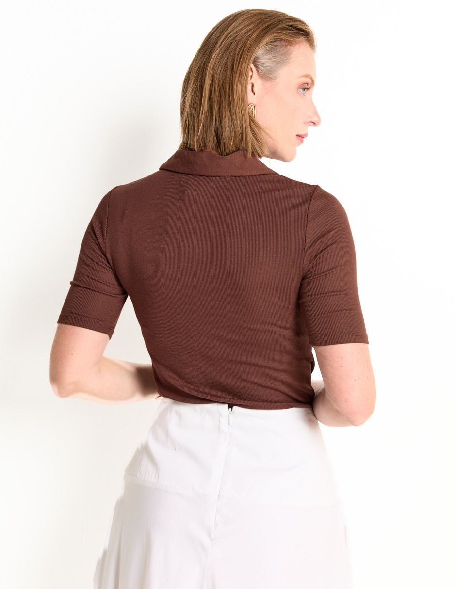 Playera manga corta para mujer 2