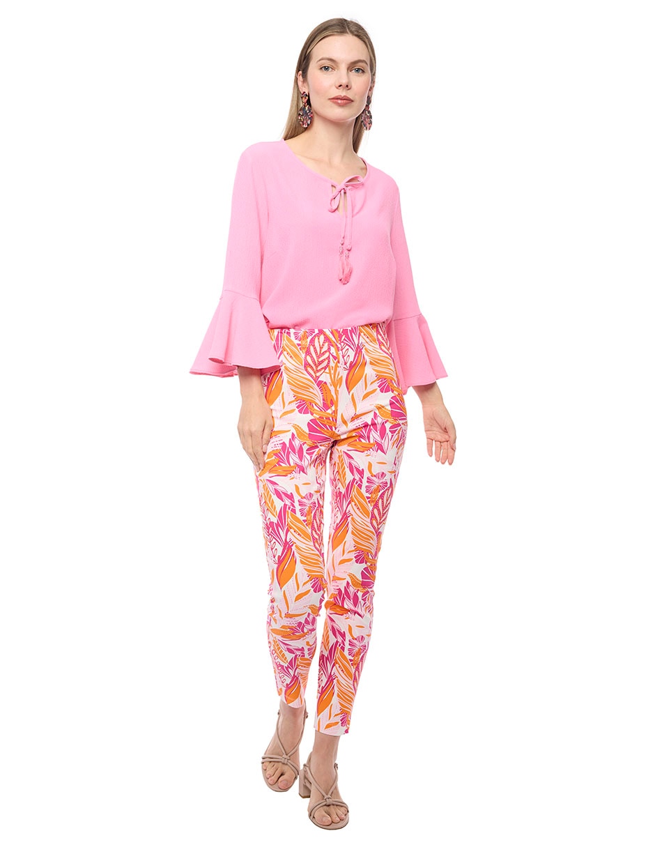 Pantalón relaxed skinny para mujer 3