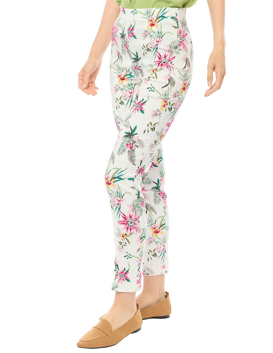 Pantalón relaxed skinny para mujer