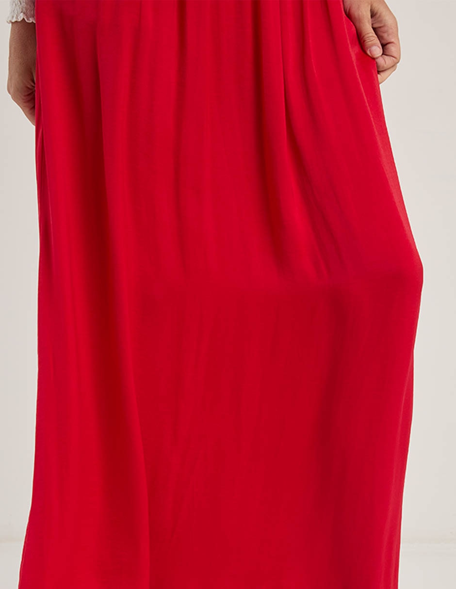 Falda crop a la cintura 5