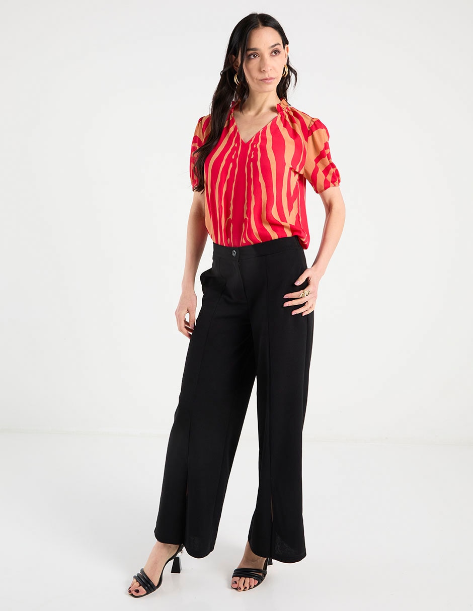 Blusa Liz& manga corta para mujer 3