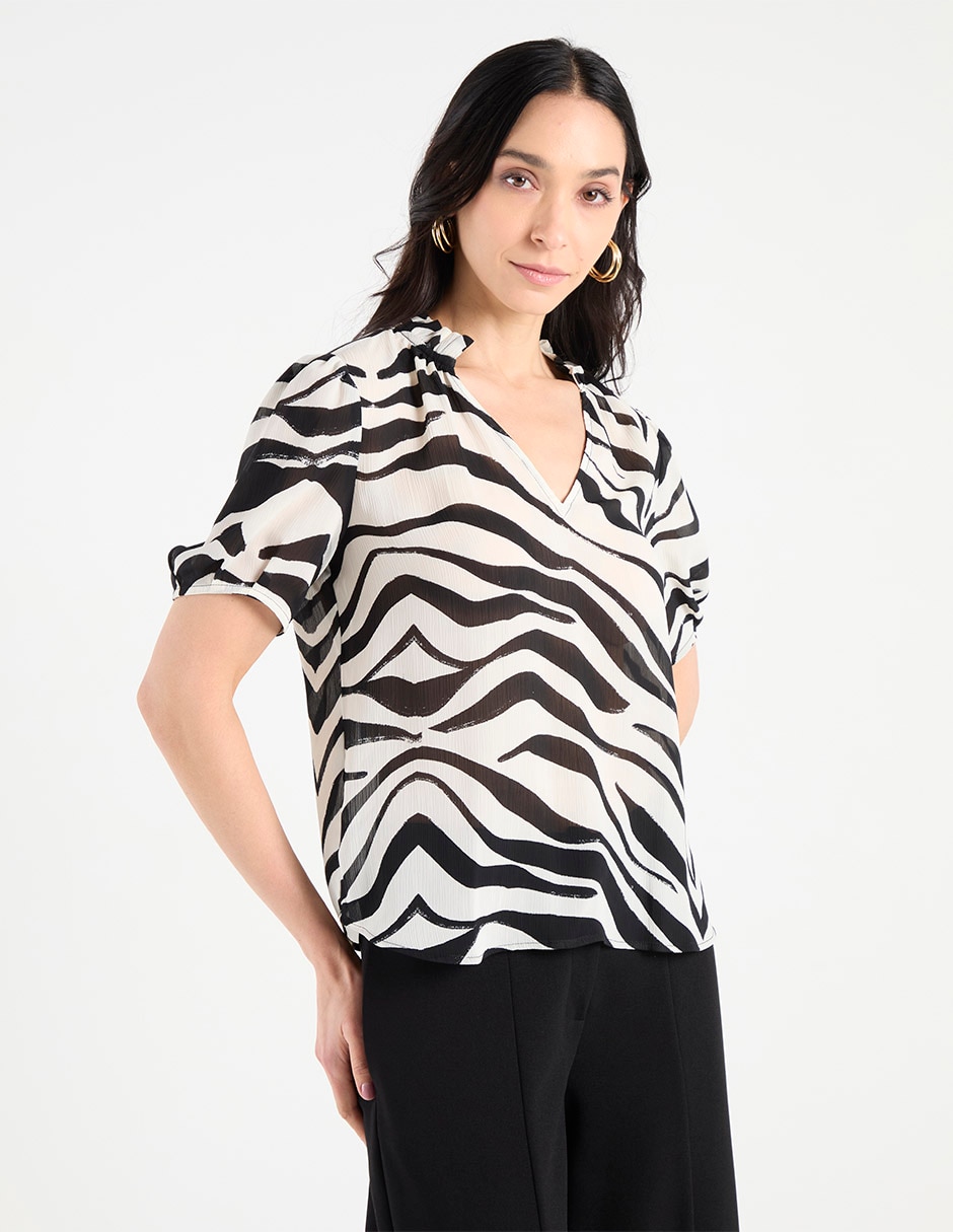 Blusa manga corta para mujer Blusa manga corta para mujer