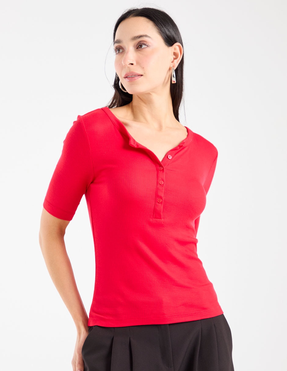Playera manga corta para mujer Playera manga corta para mujer