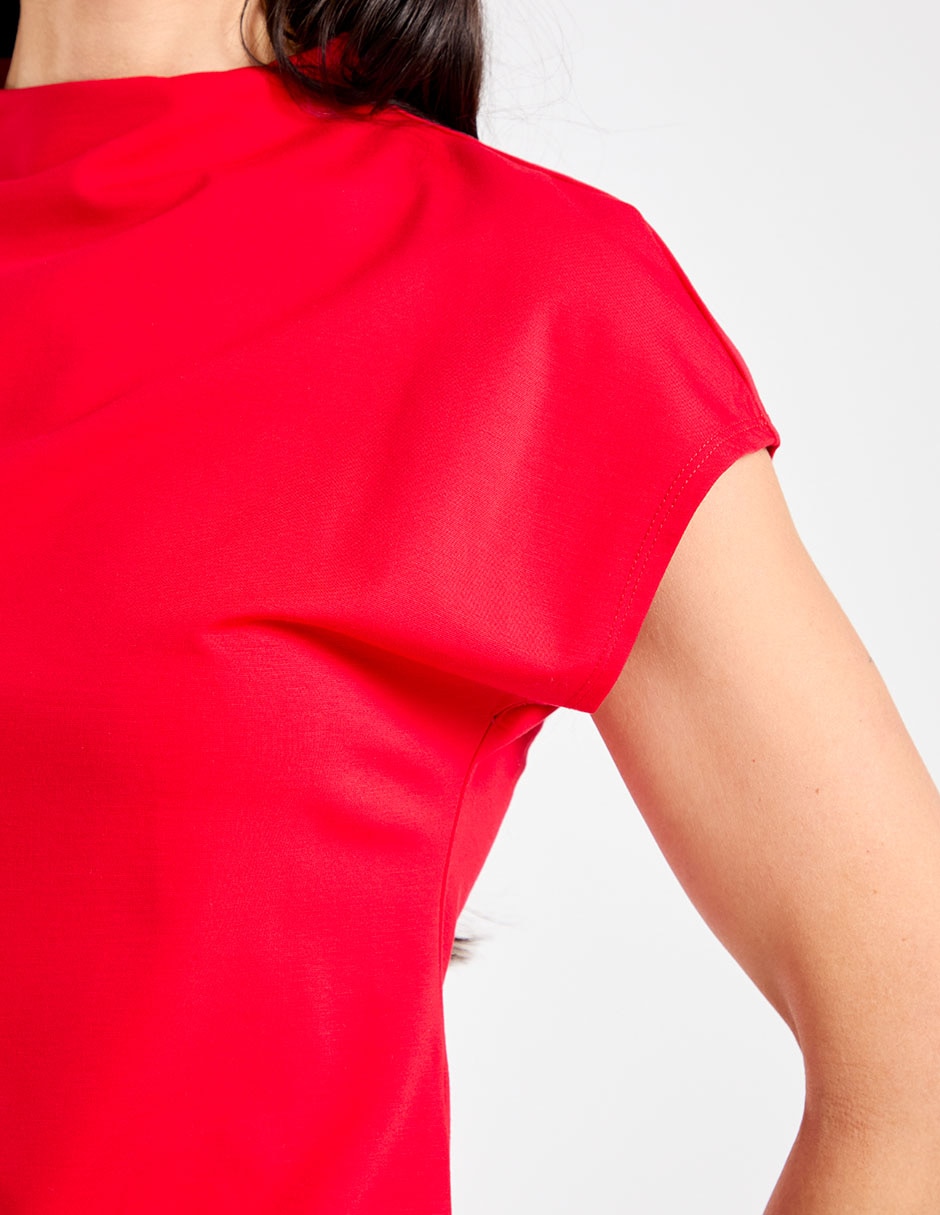 Blusa Liz& manga corta para mujer 4