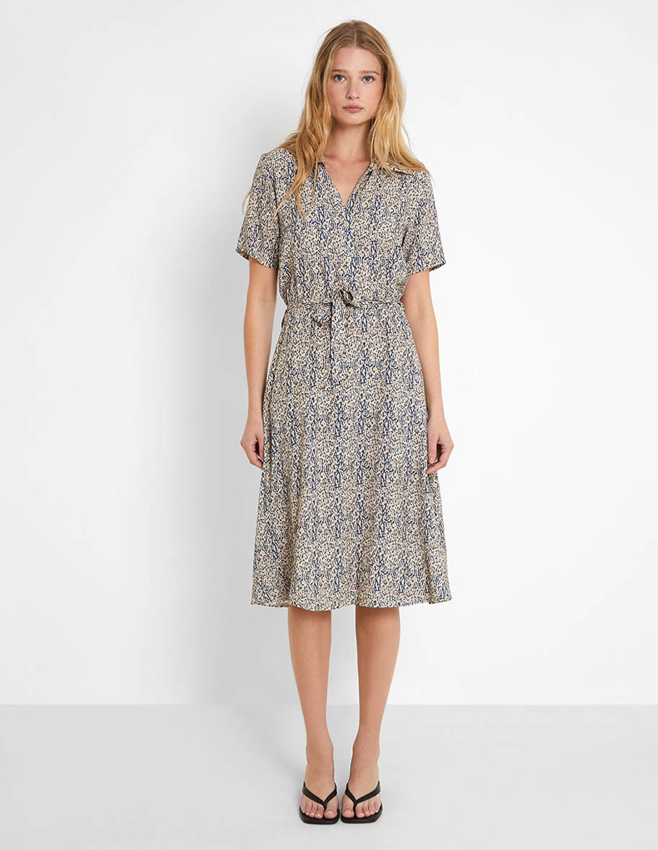 Vestido 3/4 casual Valeria by Trucco para mujer - Main Image