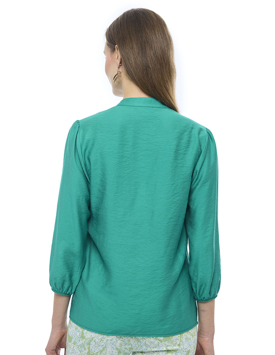Blusa manga 3/4 para mujer 2