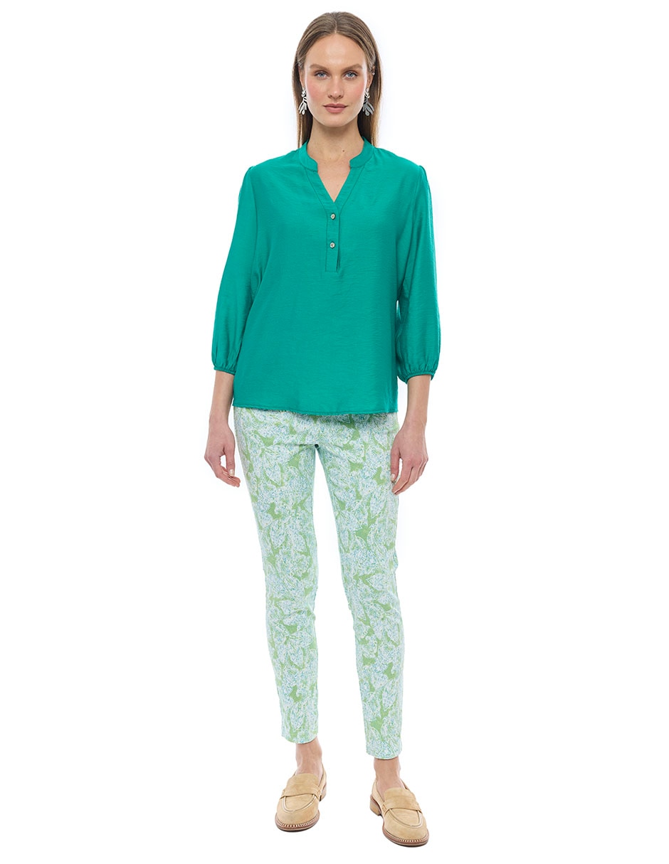 Blusa manga 3/4 para mujer 3