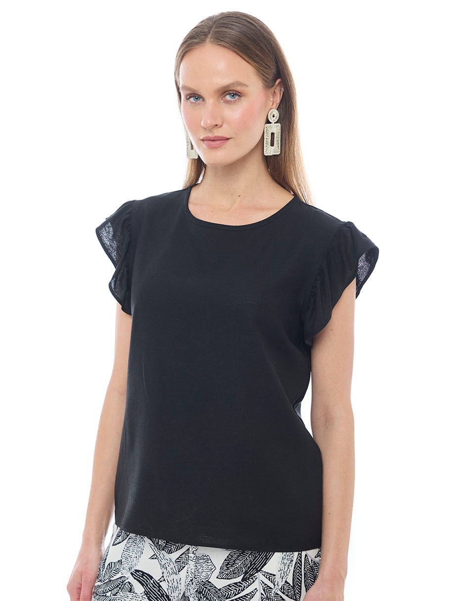 Blusa manga corta para mujer Blusa manga corta para mujer