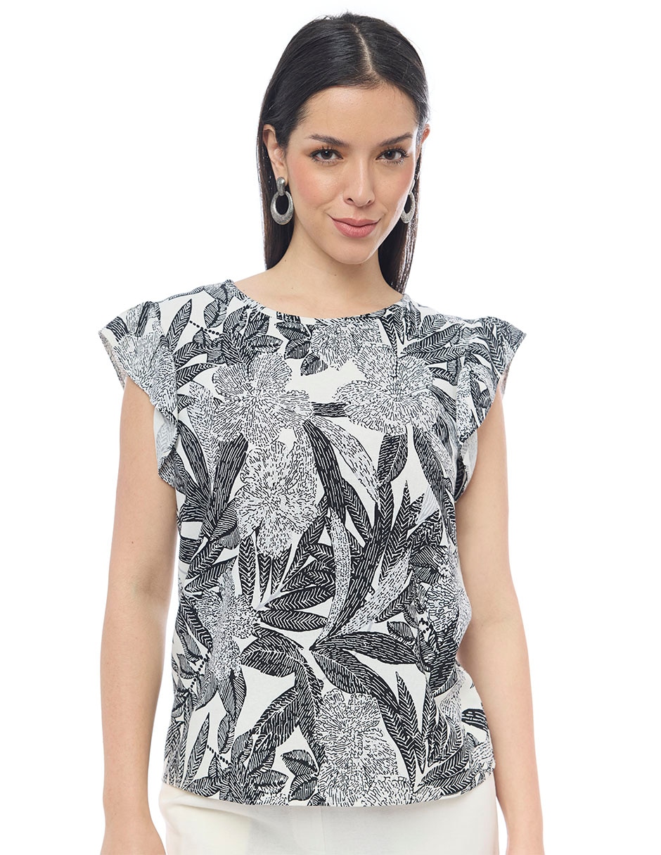 Blusa manga corta para mujer Blusa manga corta para mujer