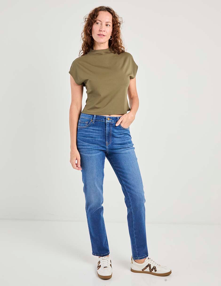 Blusa manga corta para mujer 2
