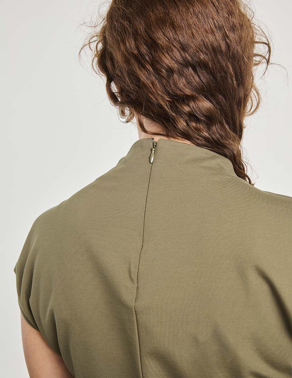 Blusa manga corta para mujer 5