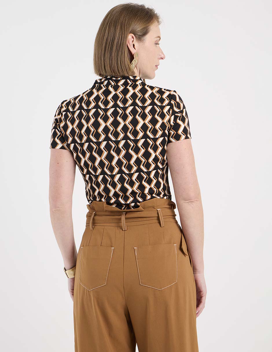 Blusa manga corta para mujer 2
