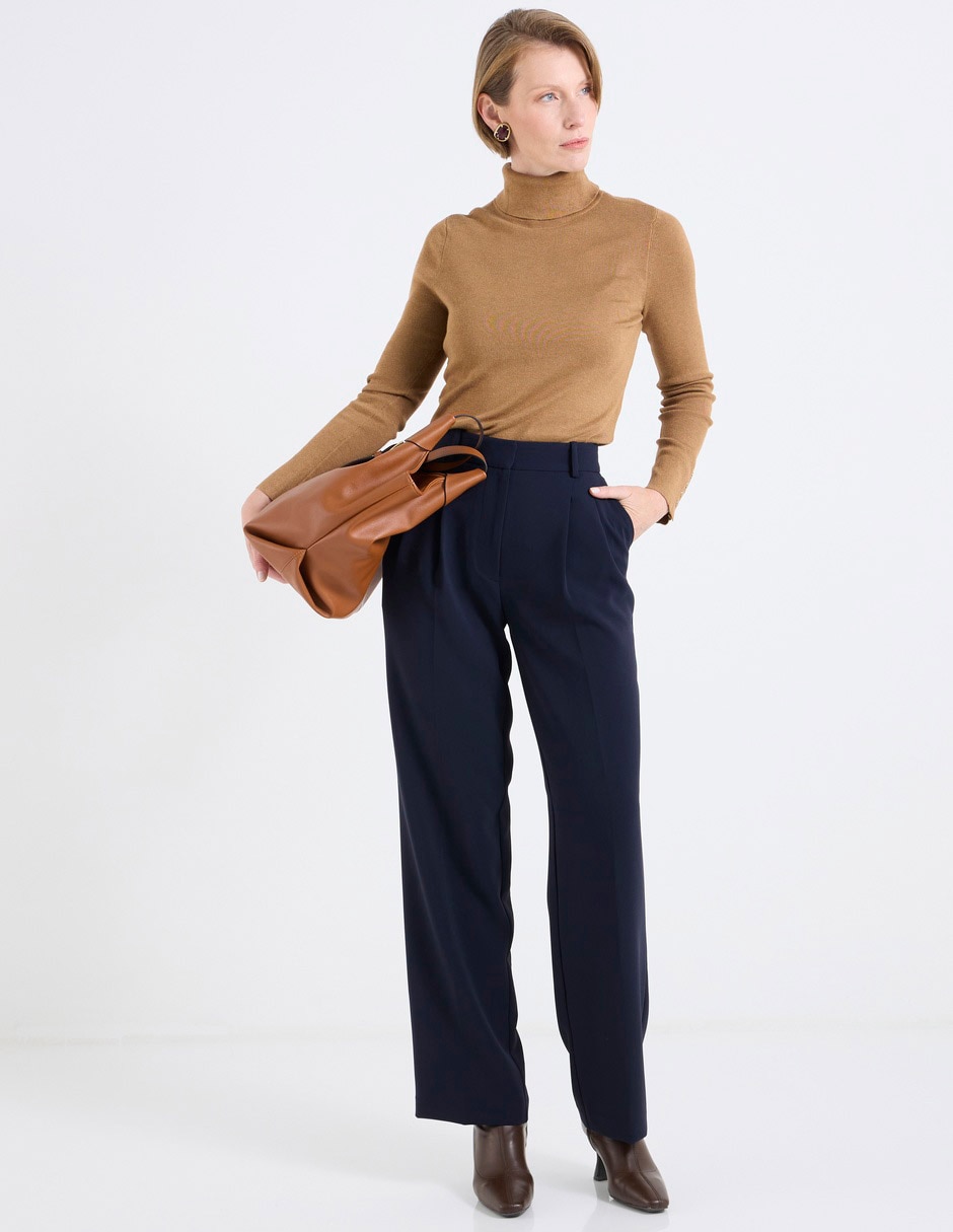 PANTALON LIZ&CO BY LIZ, 6, AZUL MARINO