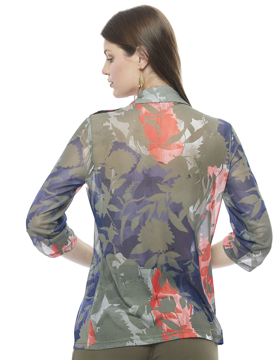 Blusa manga 3/4 para mujer 2
