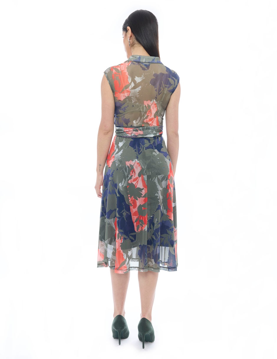 Vestido midi formal para mujer 2