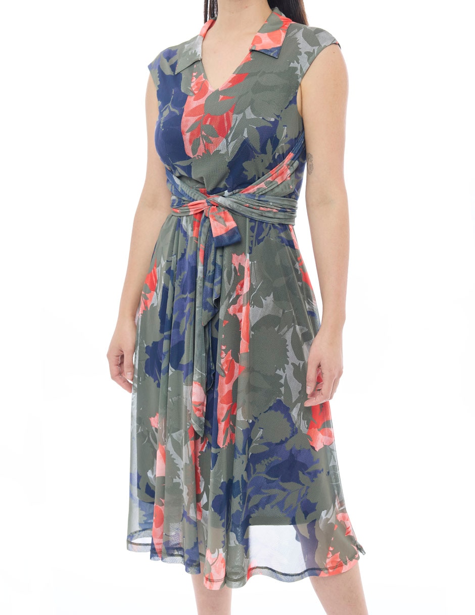 Vestido midi formal para mujer 4