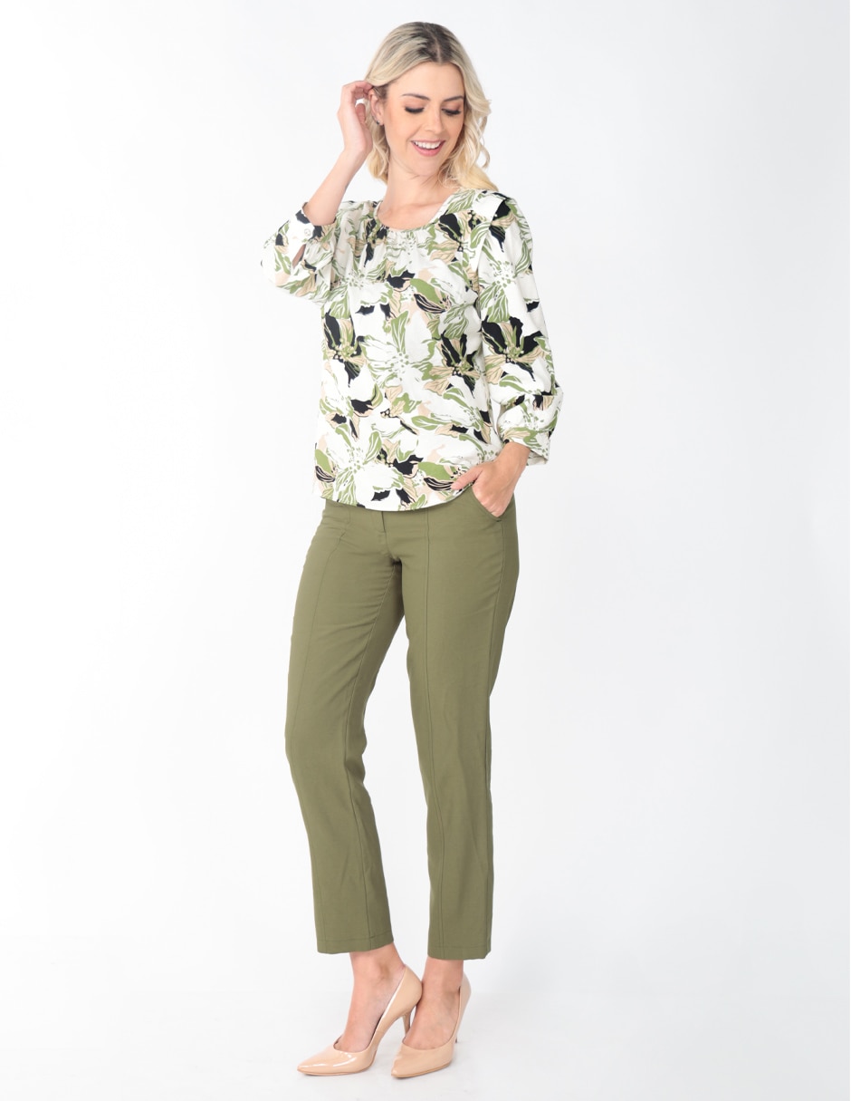 Blusa manga 3/4 para mujer 3