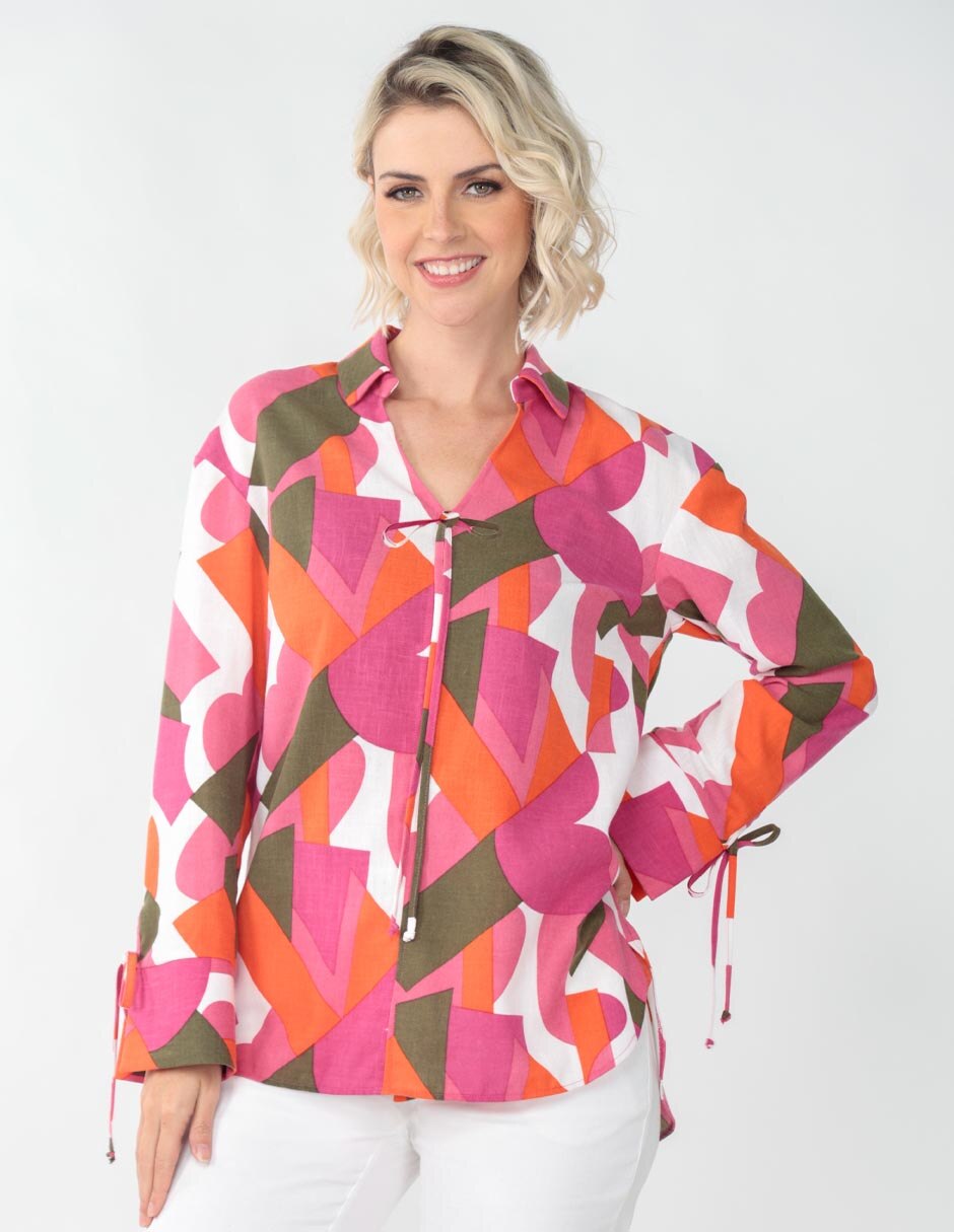 Blusa manga larga para mujer 1