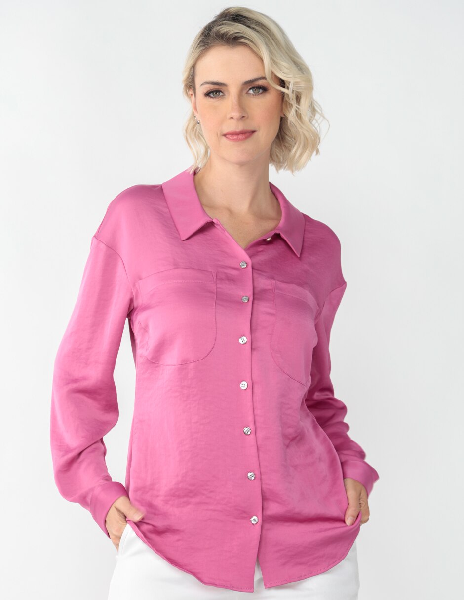 Blusa manga larga para mujer 1