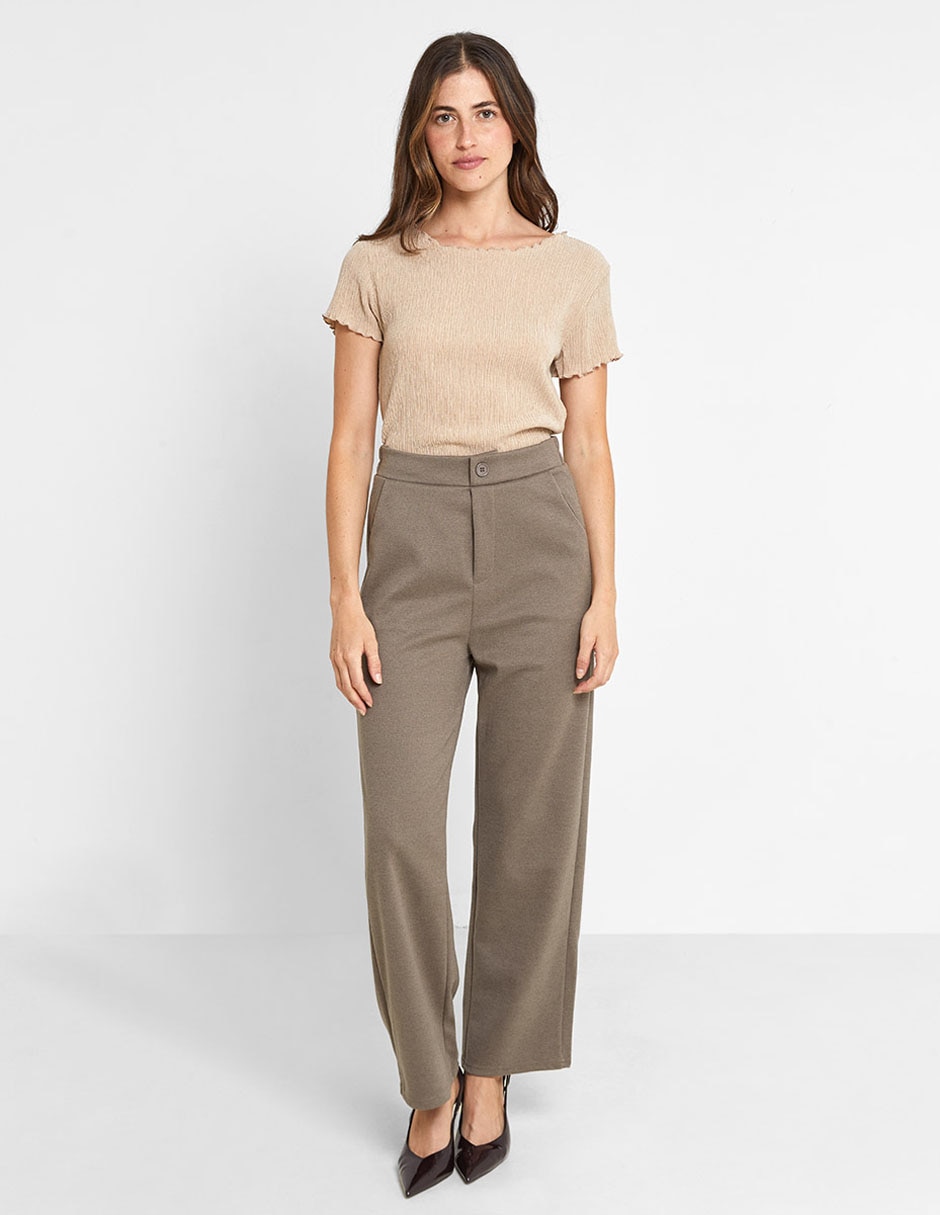 Pantalón straight para mujer Pantalón straight para mujer