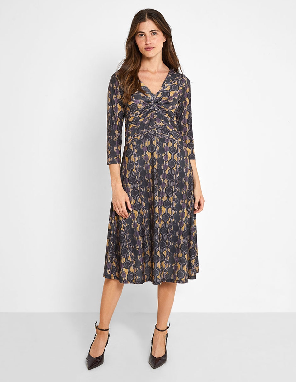 Vestido midi casual para mujer Vestido midi casual para mujer