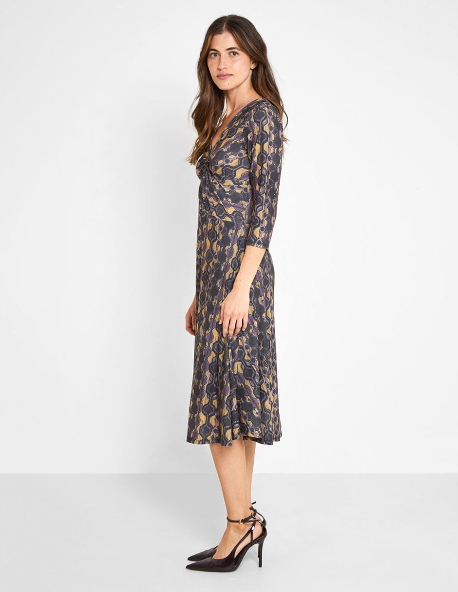 Vestido midi casual para mujer 5