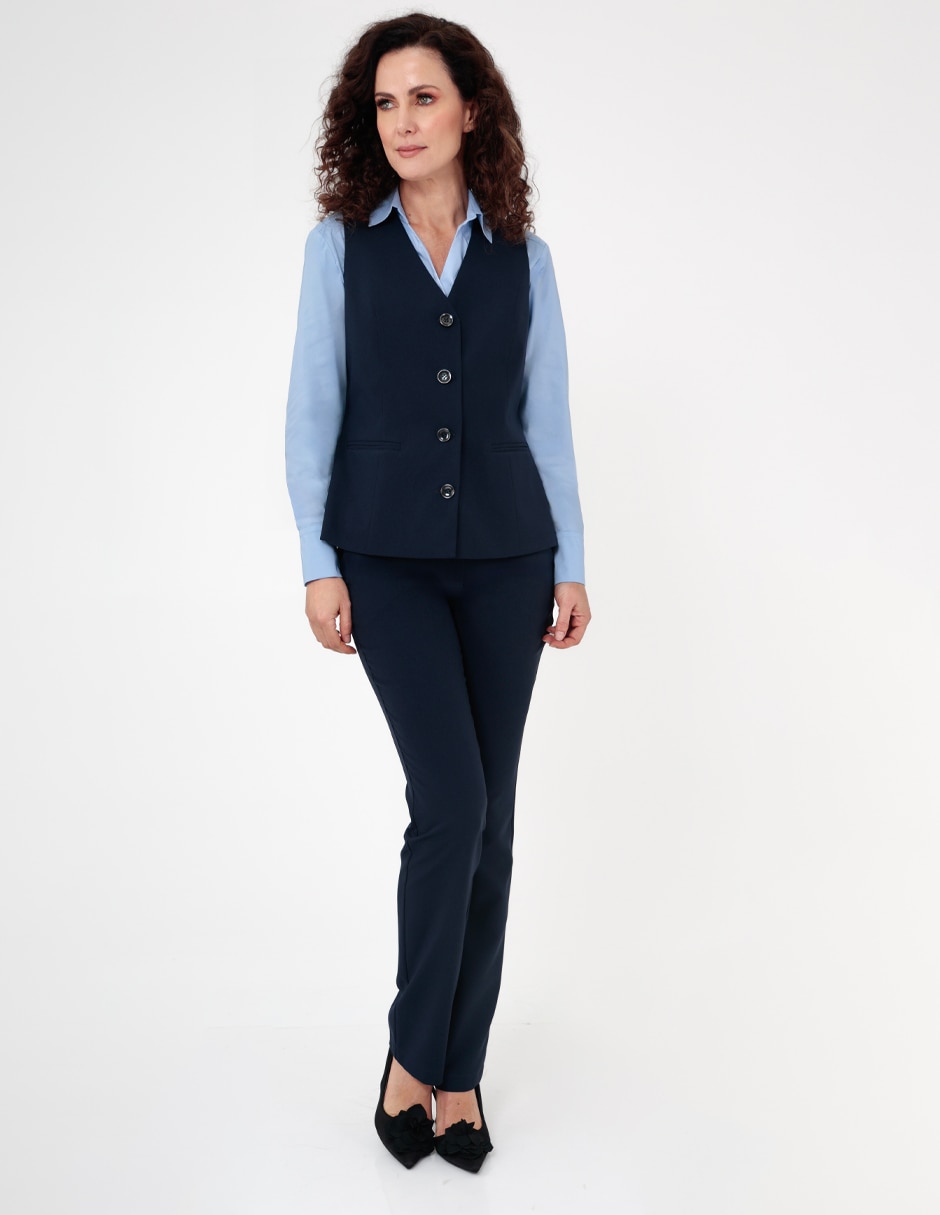 CHALECO PIERRE CARDIN, 30, AZUL MARINO