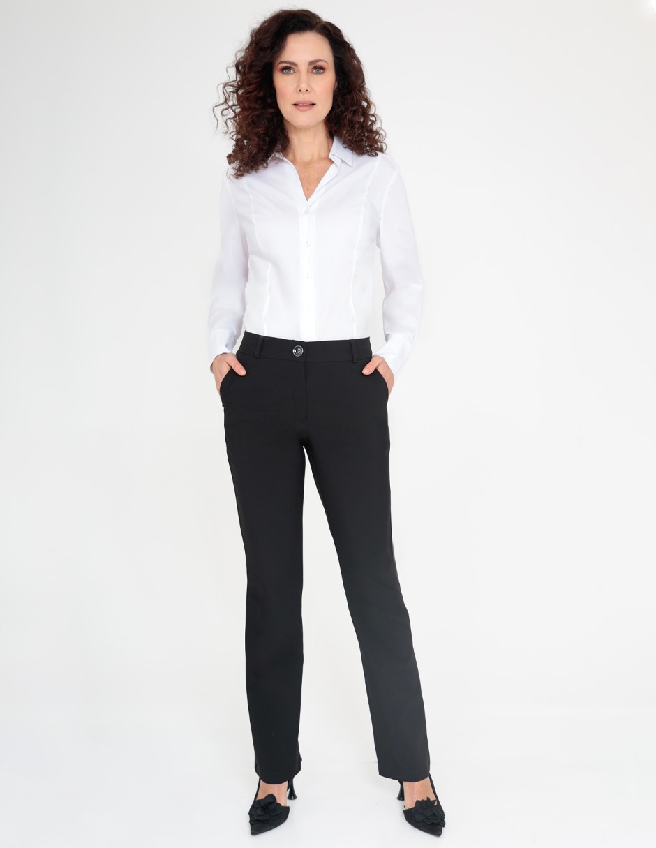 Pantalón regular para mujer 3