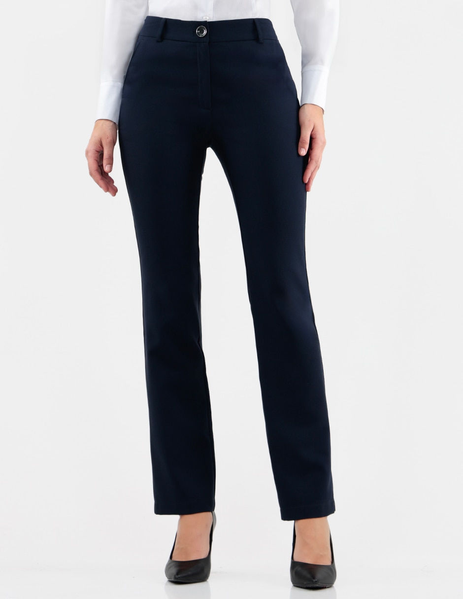 Pantalón regular para mujer