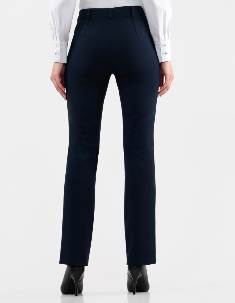 PANTALON PIERRE CARDI, 36, AZUL MARINO