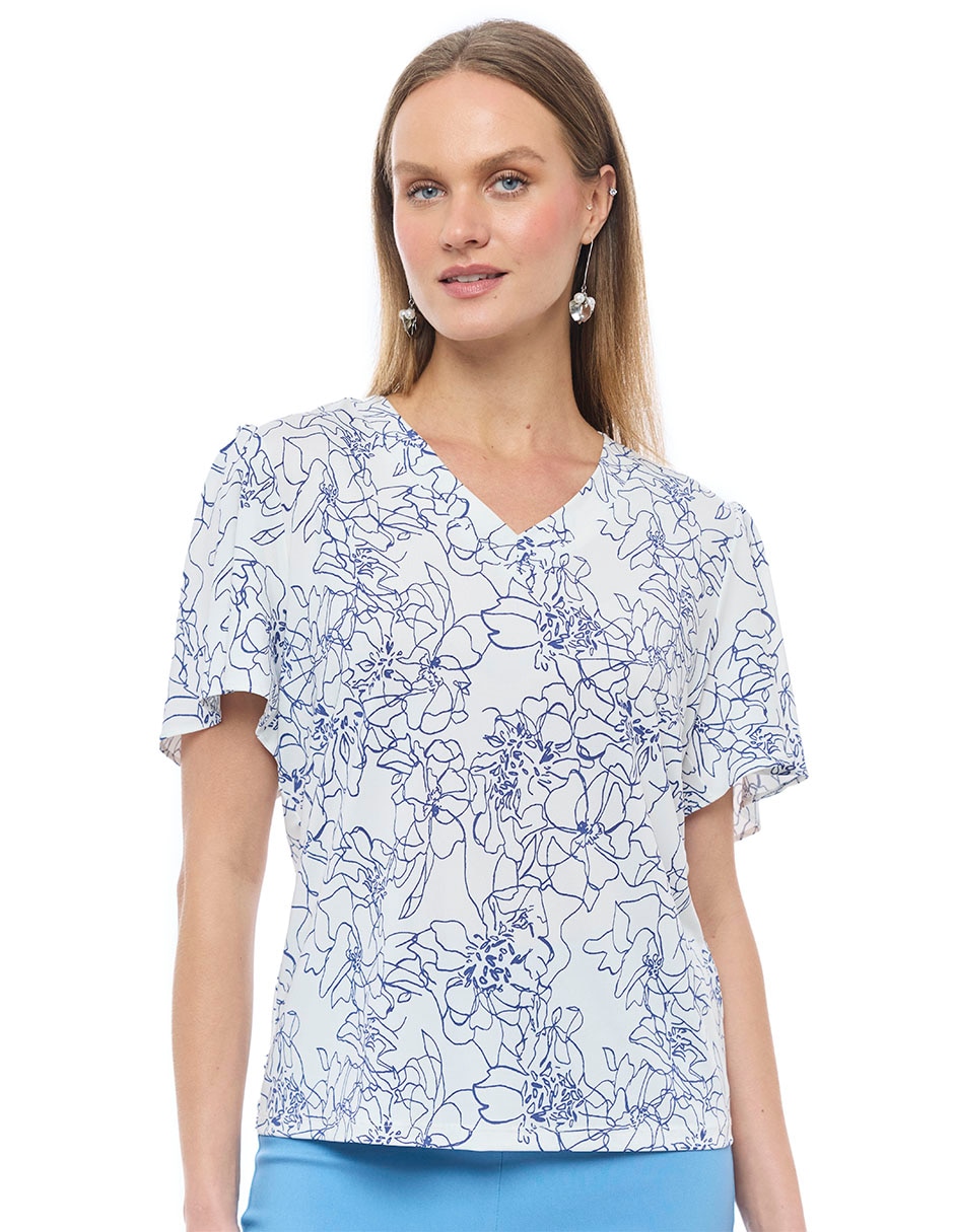 Blusa manga corta para mujer Blusa manga corta para mujer