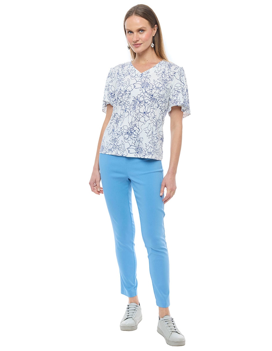 Blusa manga corta para mujer 3