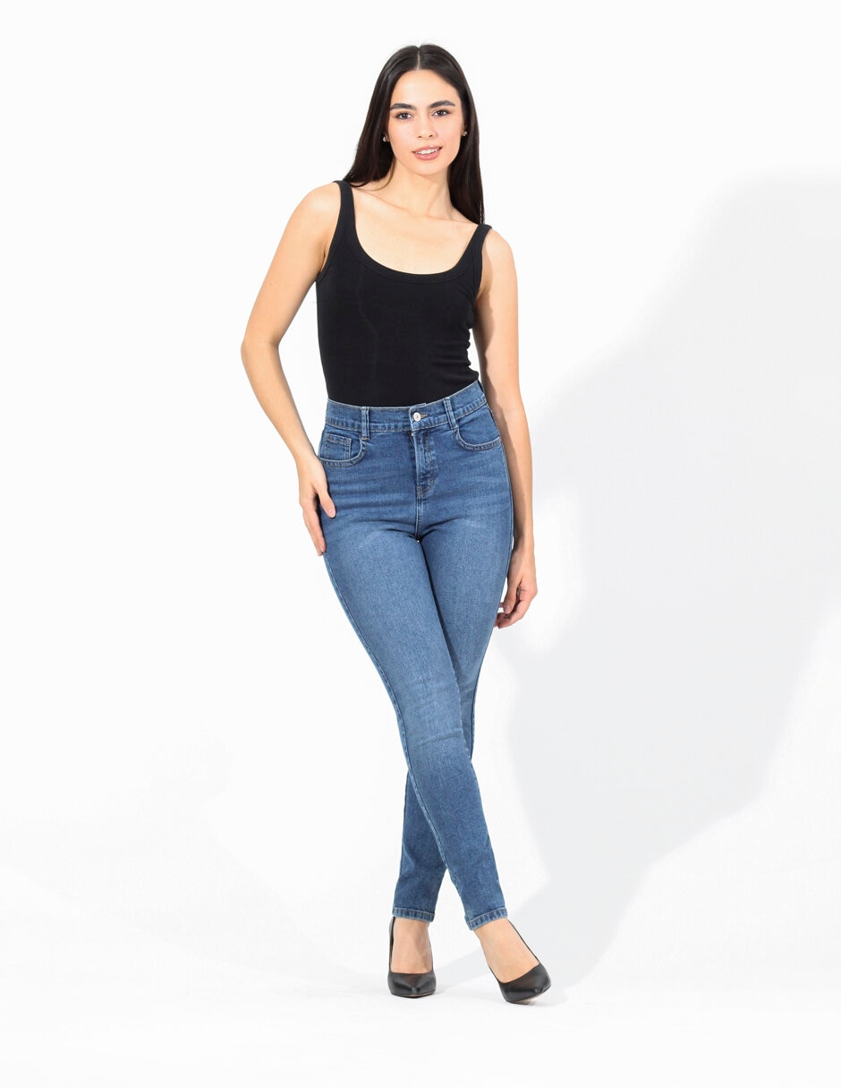 Jeans mom para mujer 3
