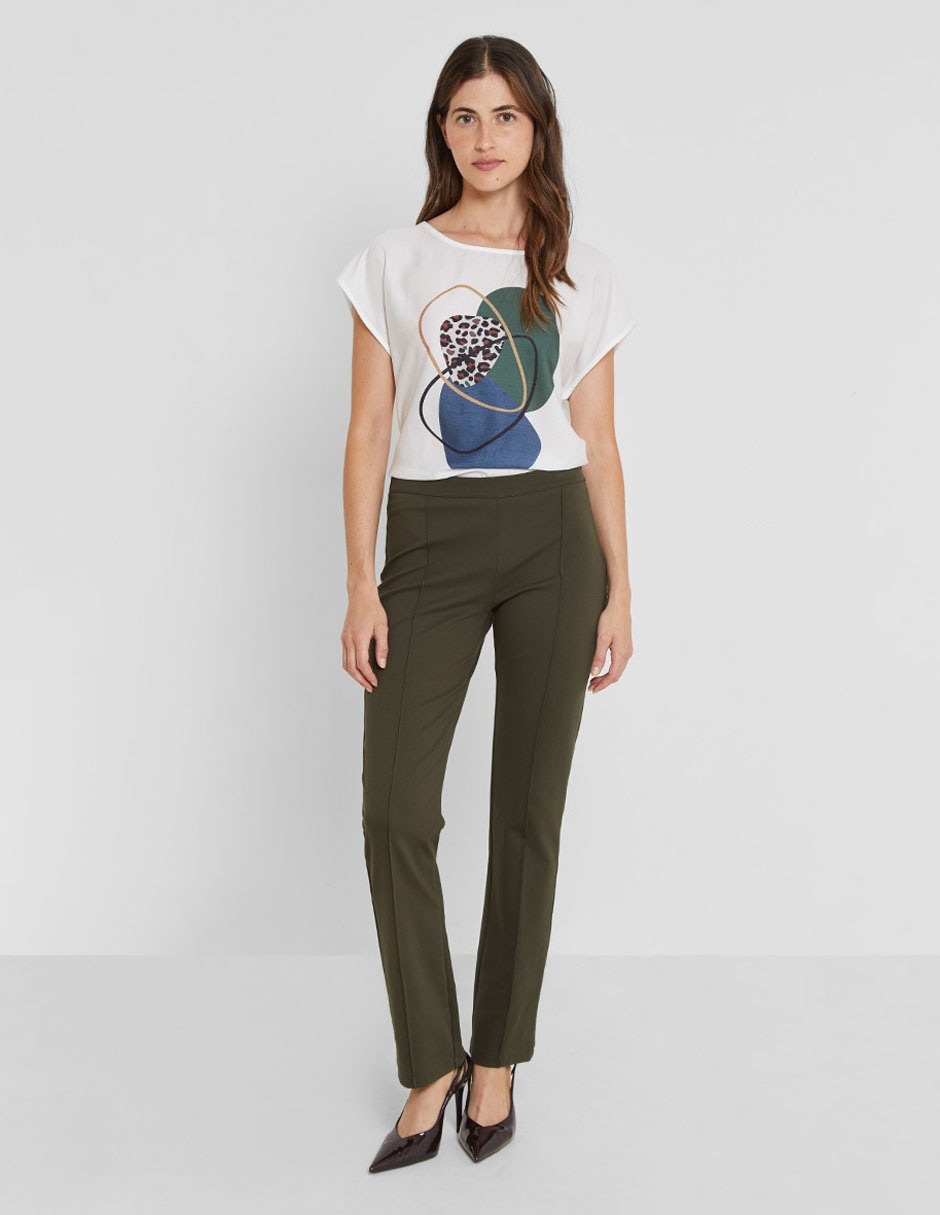 Pantalón straight para mujer 3