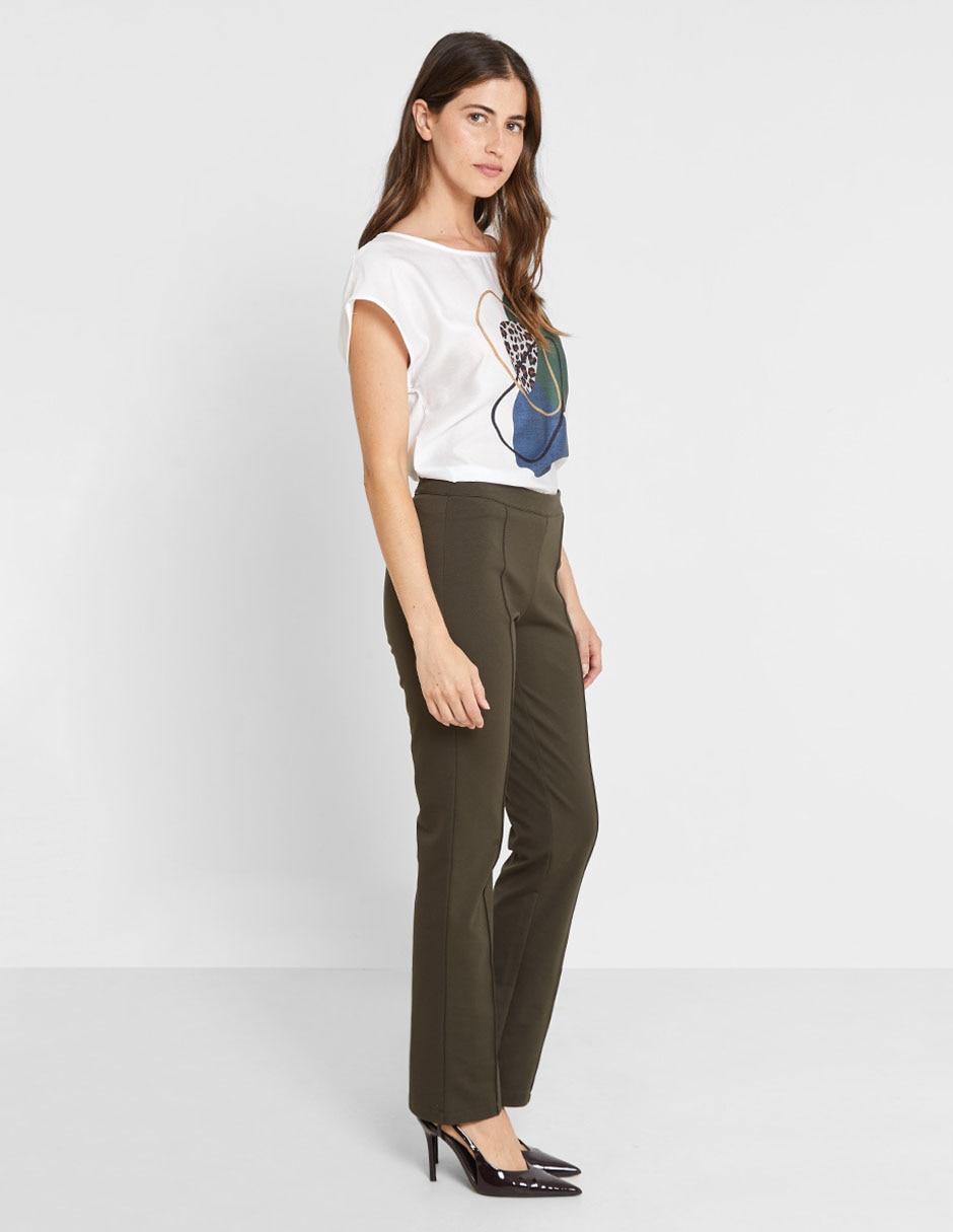 Pantalón straight para mujer 4