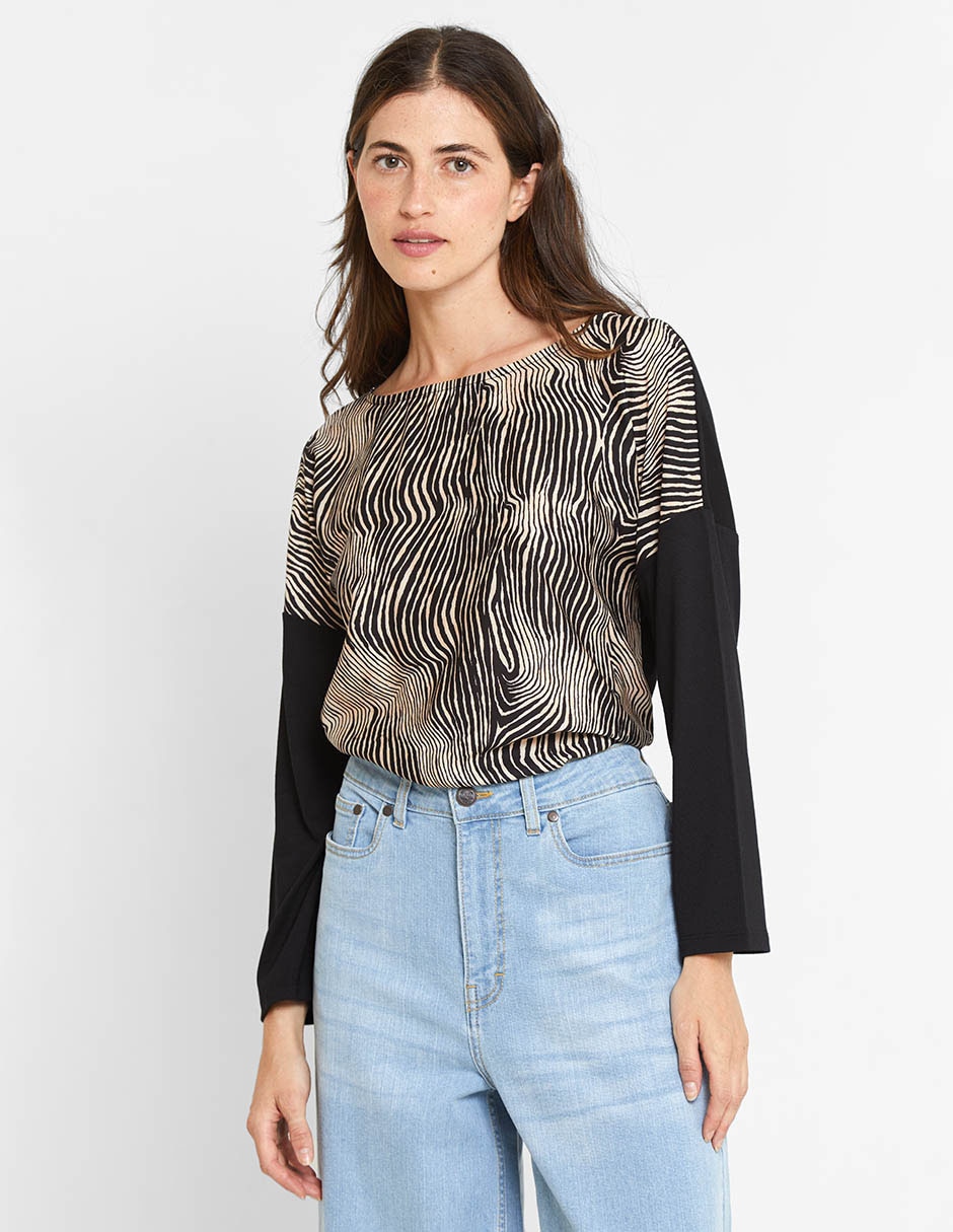Blusa manga larga para mujer Blusa manga larga para mujer