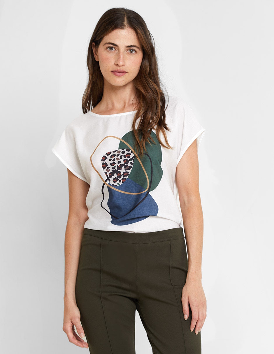 Blusa manga corta para mujer Blusa manga corta para mujer