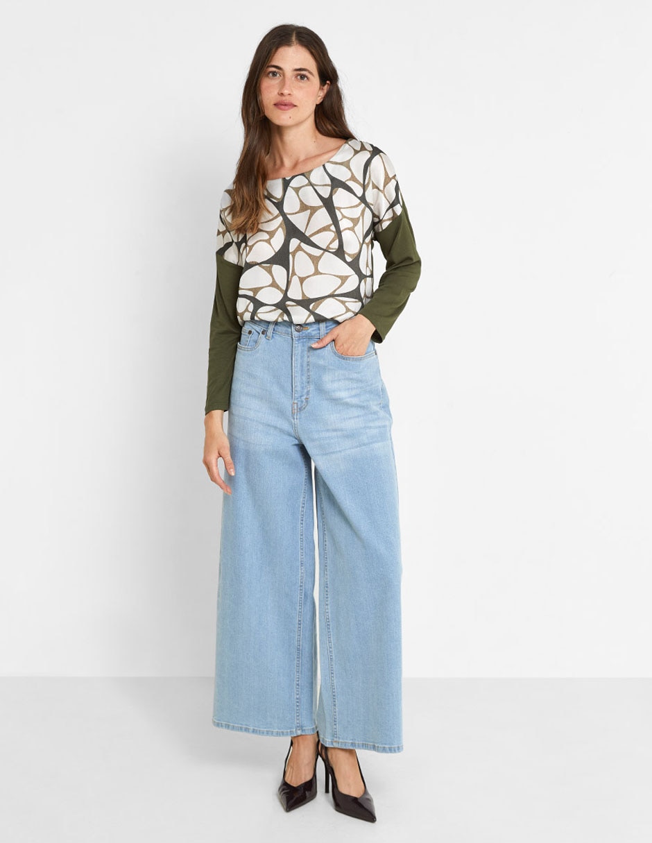 Blusa manga larga para mujer 3
