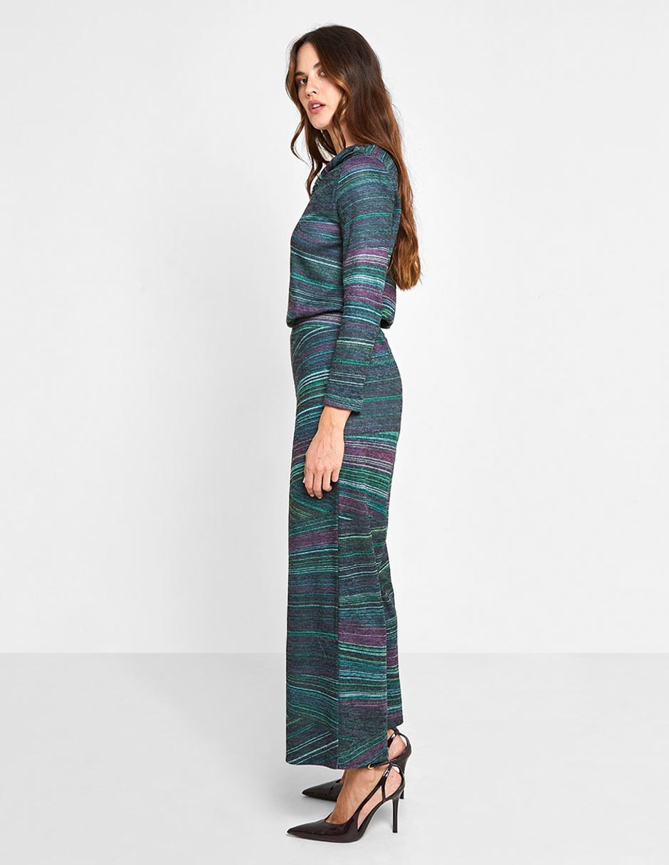 Pantalón relaxed amplio para mujer 3