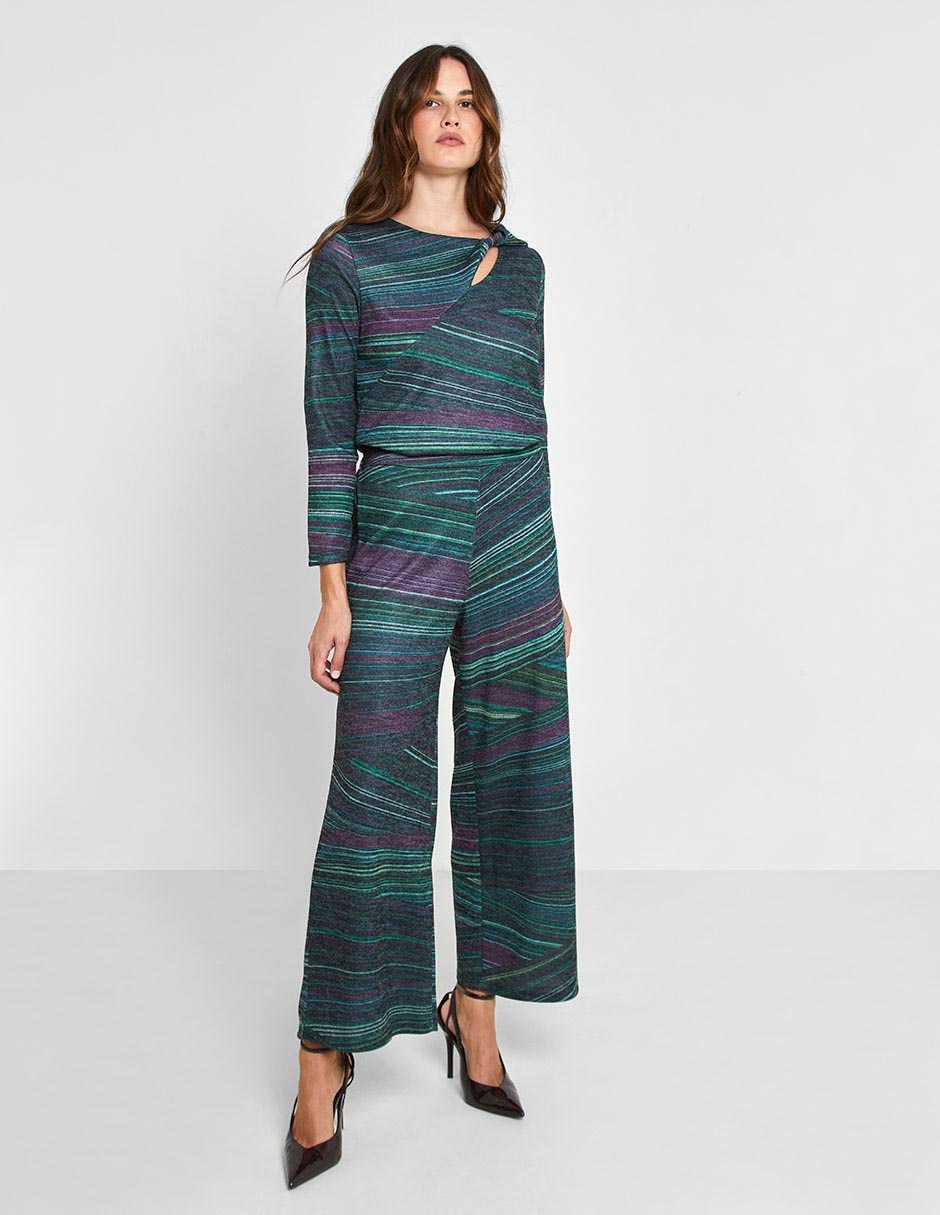 Pantalón relaxed amplio para mujer 4