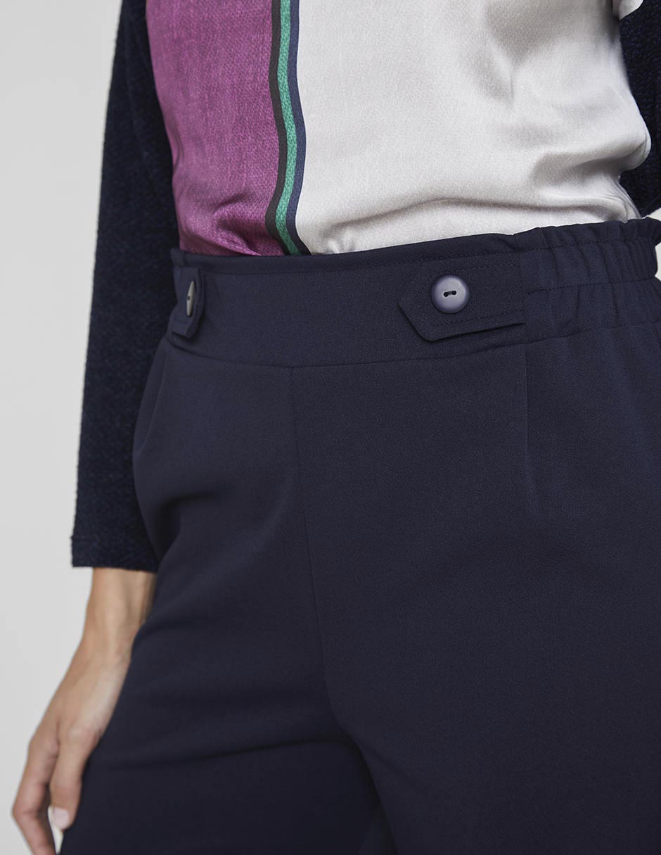 Pantalón de vestir straight para mujer 4