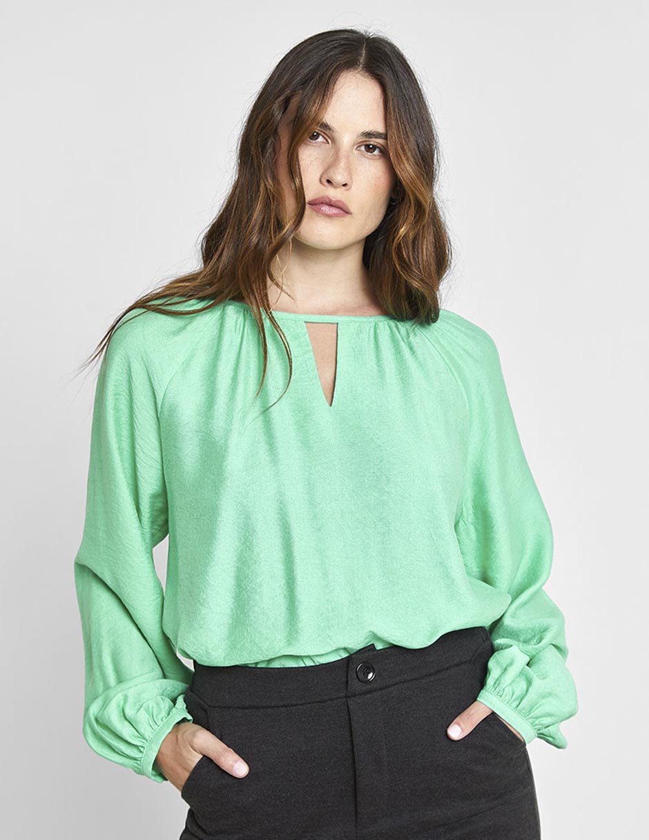 Blusa manga larga para mujer Blusa manga larga para mujer