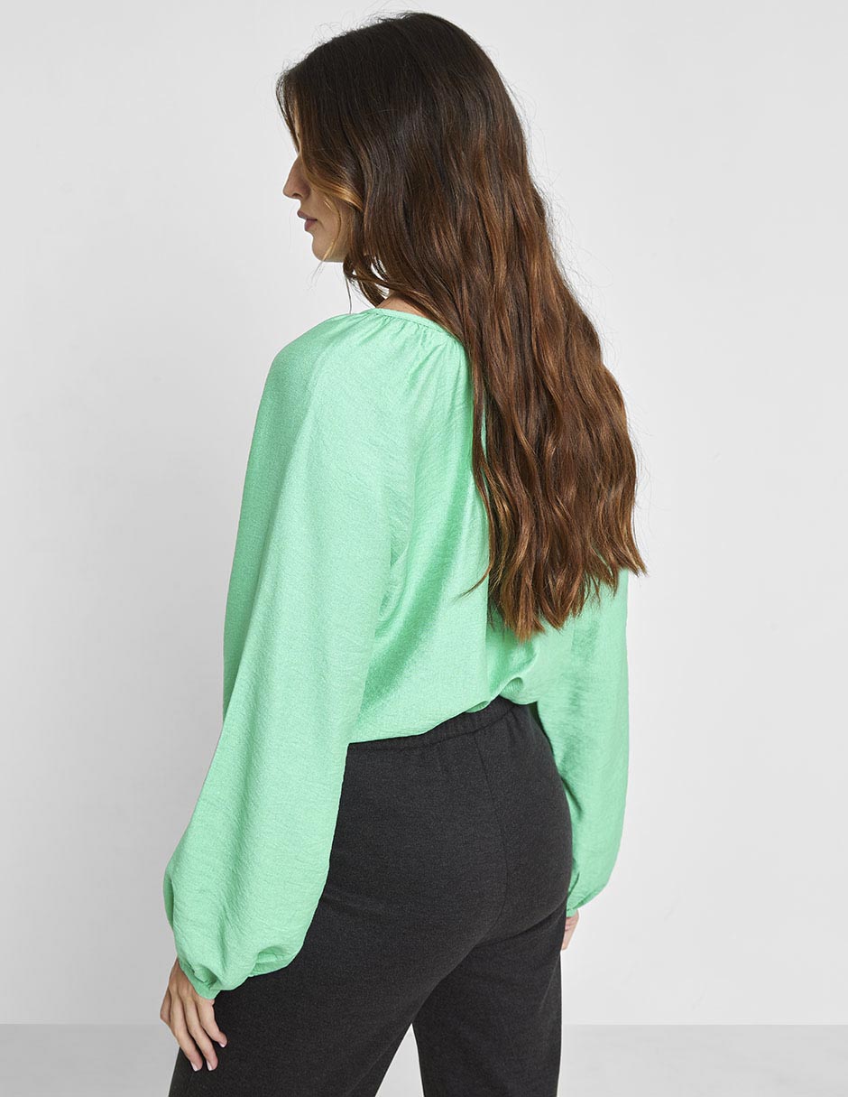 Blusa manga larga para mujer 2
