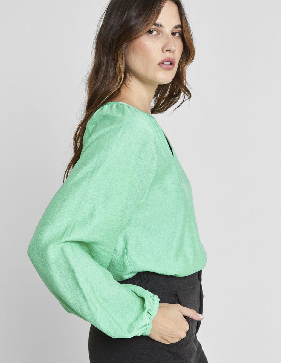Blusa manga larga para mujer 3