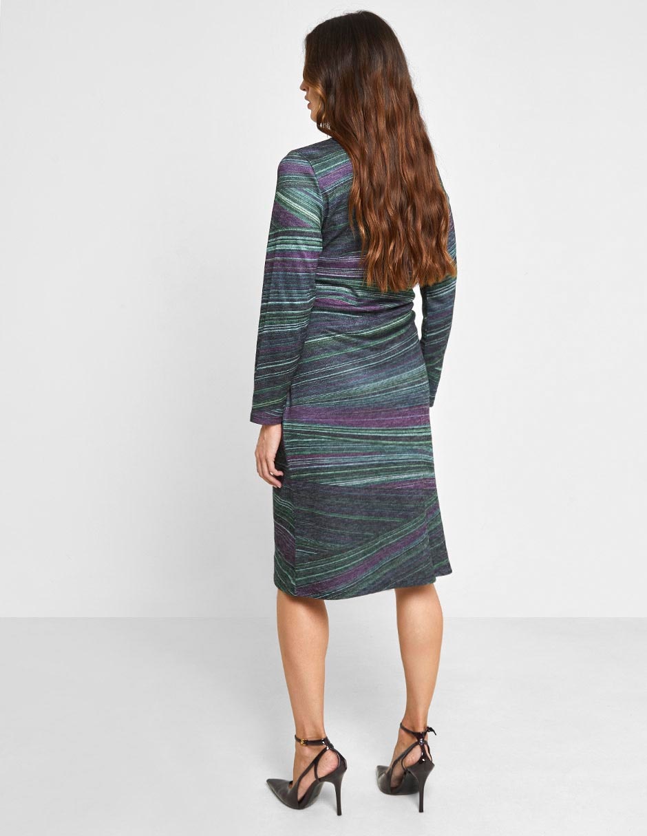 Vestido arriba de la rodilla casual para mujer 2