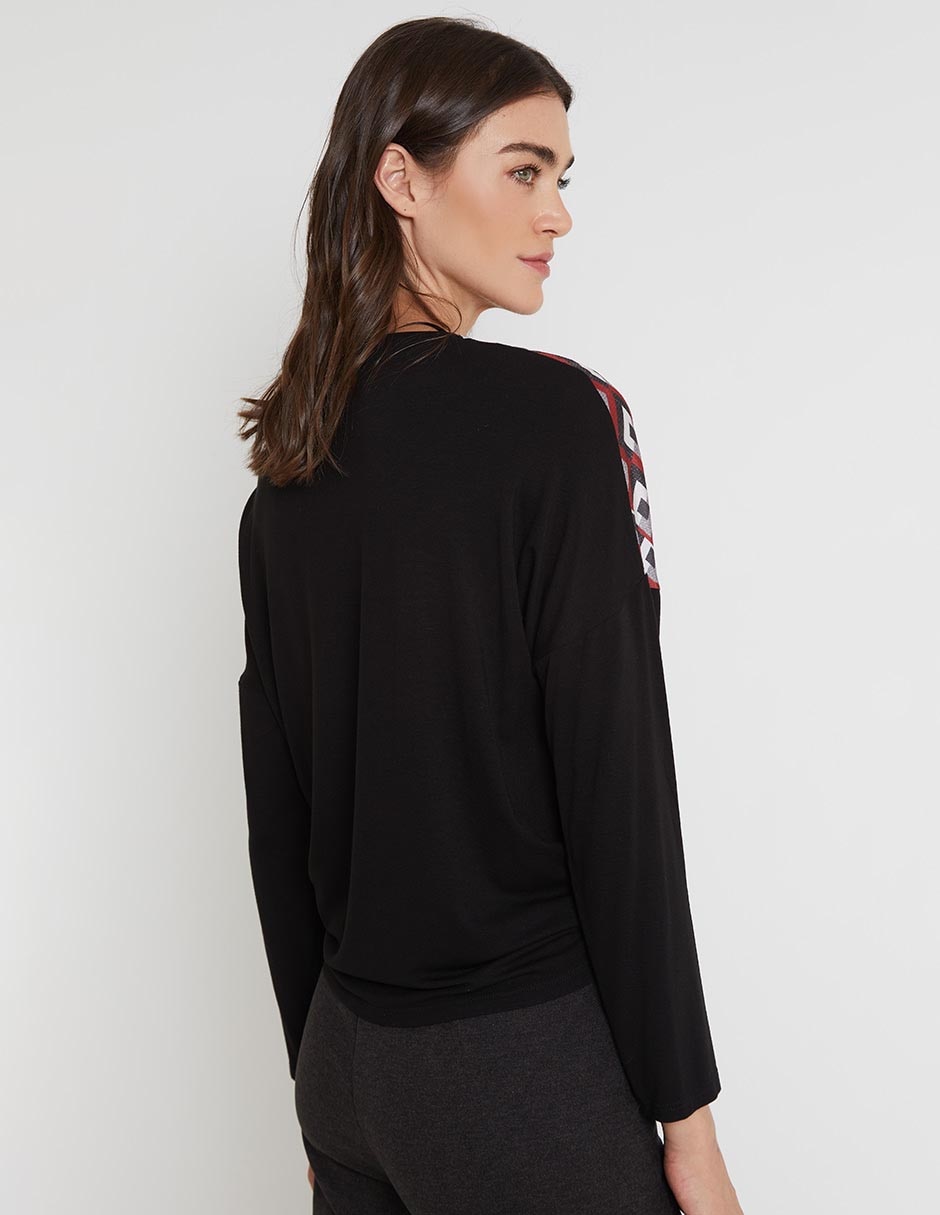 Blusa manga larga para mujer 2