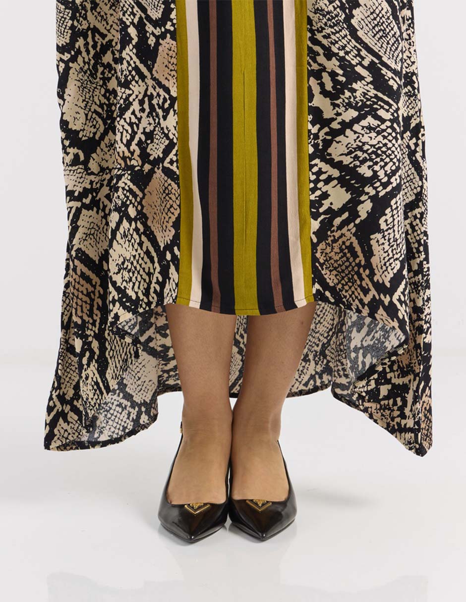 Vestido largo casual para mujer 5
