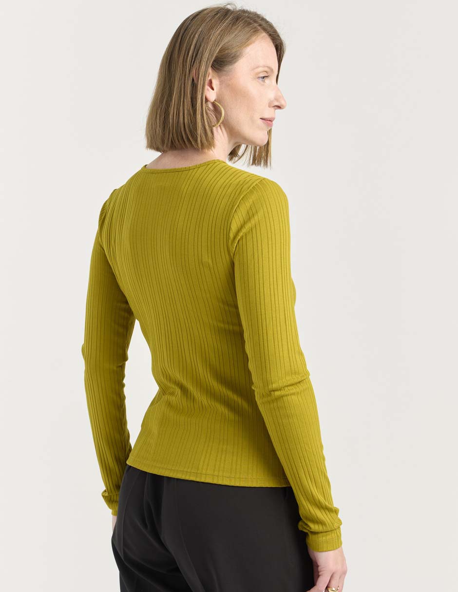 Blusa Liz& manga larga para mujer 2