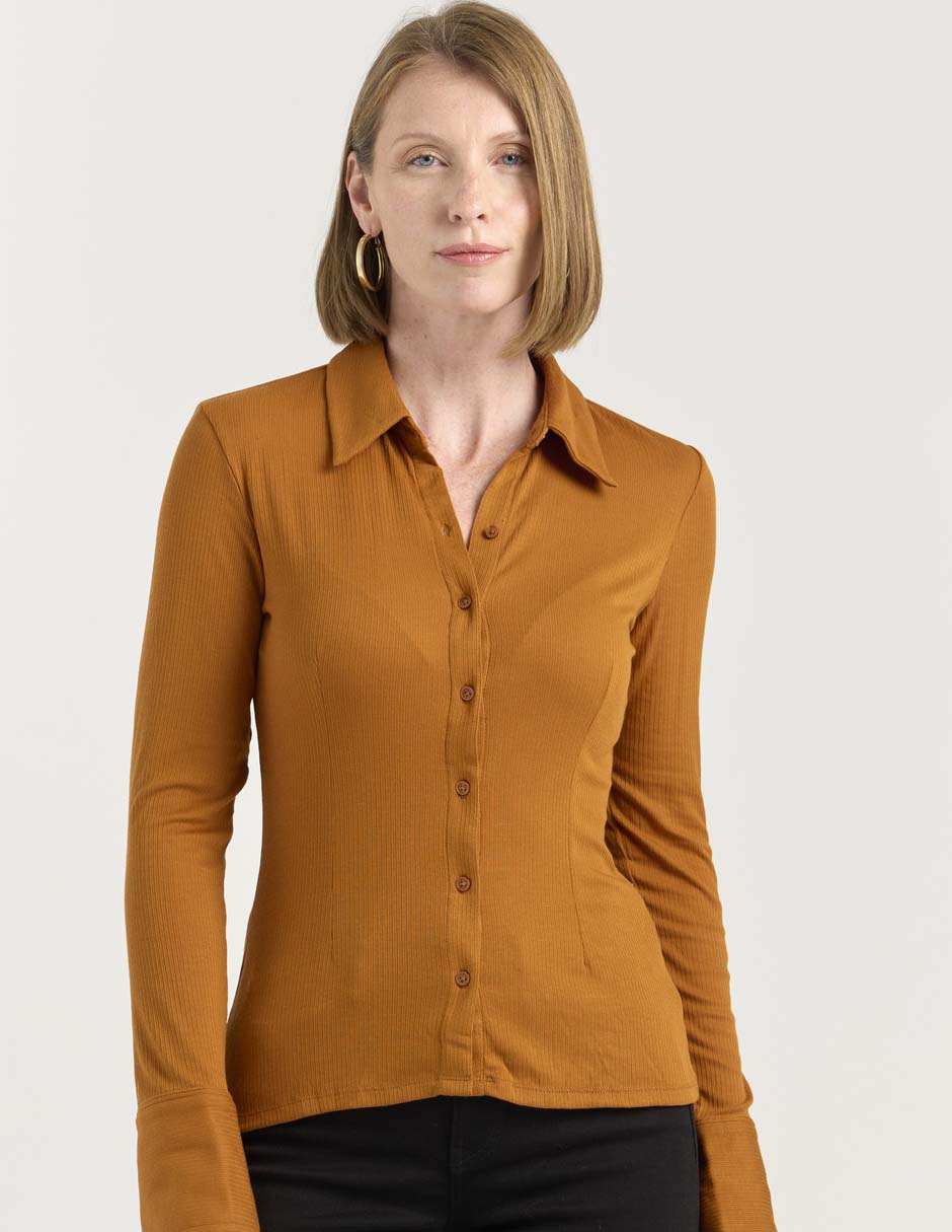 Blusa manga larga para mujer Blusa manga larga para mujer