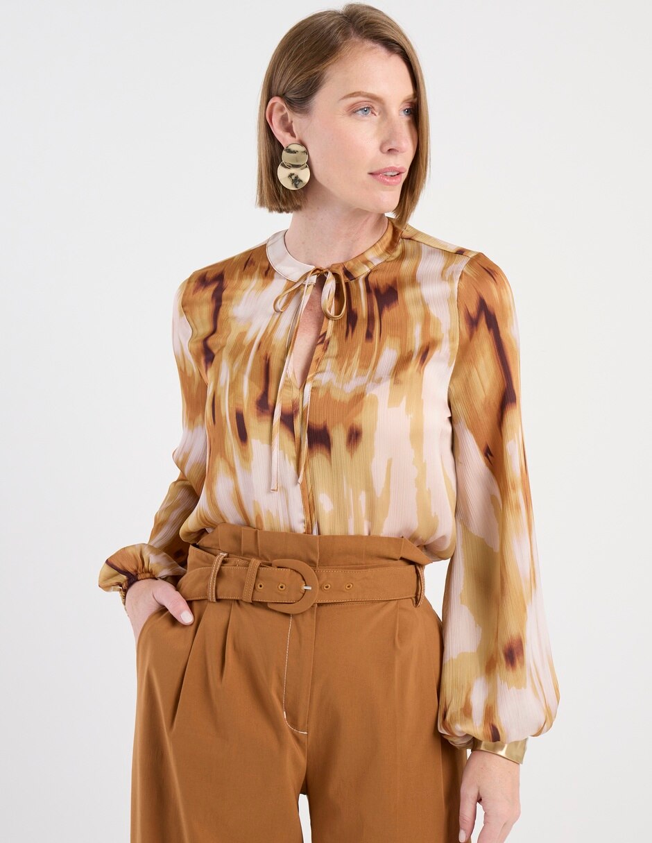 Blusa manga larga para mujer 1